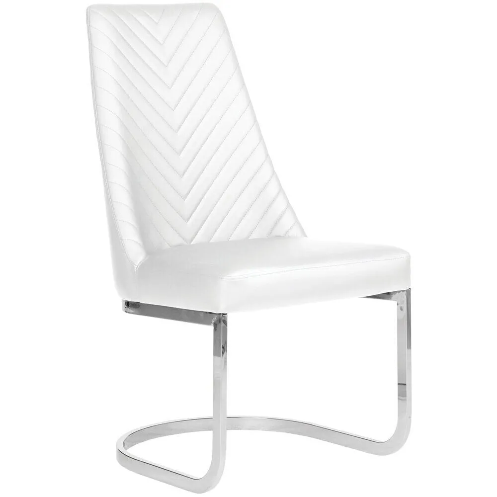 Chevron Customer Chair / Non-Rolling / Available in Black, Chocolate, Khaki, or Gray by Whale Spa