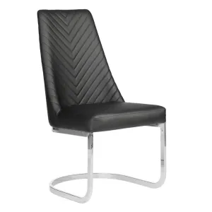 Chevron Customer Chair / Non-Rolling / Available in Black, Chocolate, Khaki, or Gray by Whale Spa