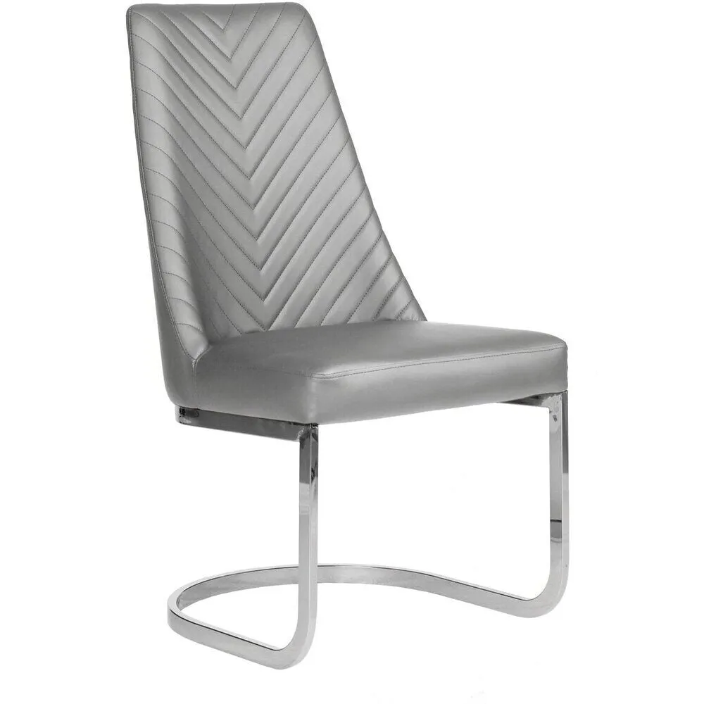Chevron Customer Chair / Non-Rolling / Available in Black, Chocolate, Khaki, or Gray by Whale Spa