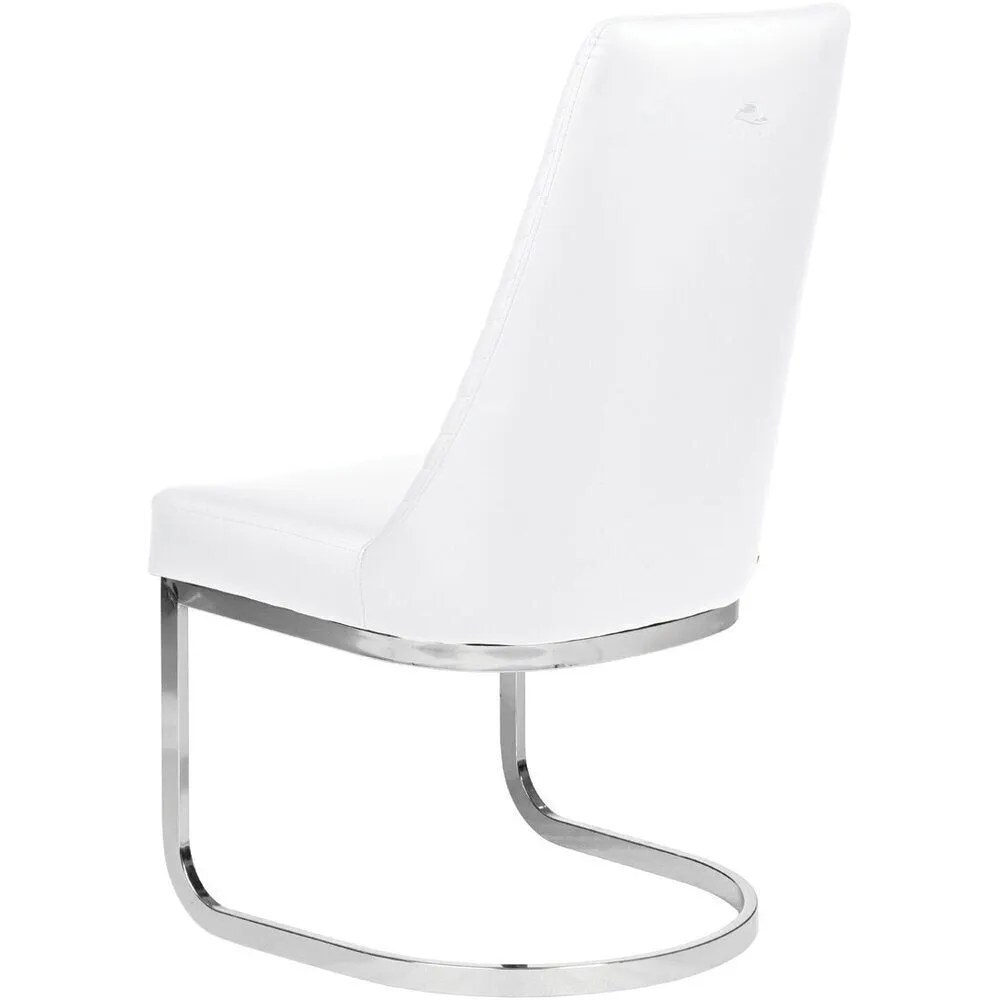 Chevron Customer Chair / Non-Rolling / Available in Black, Chocolate, Khaki, or Gray by Whale Spa