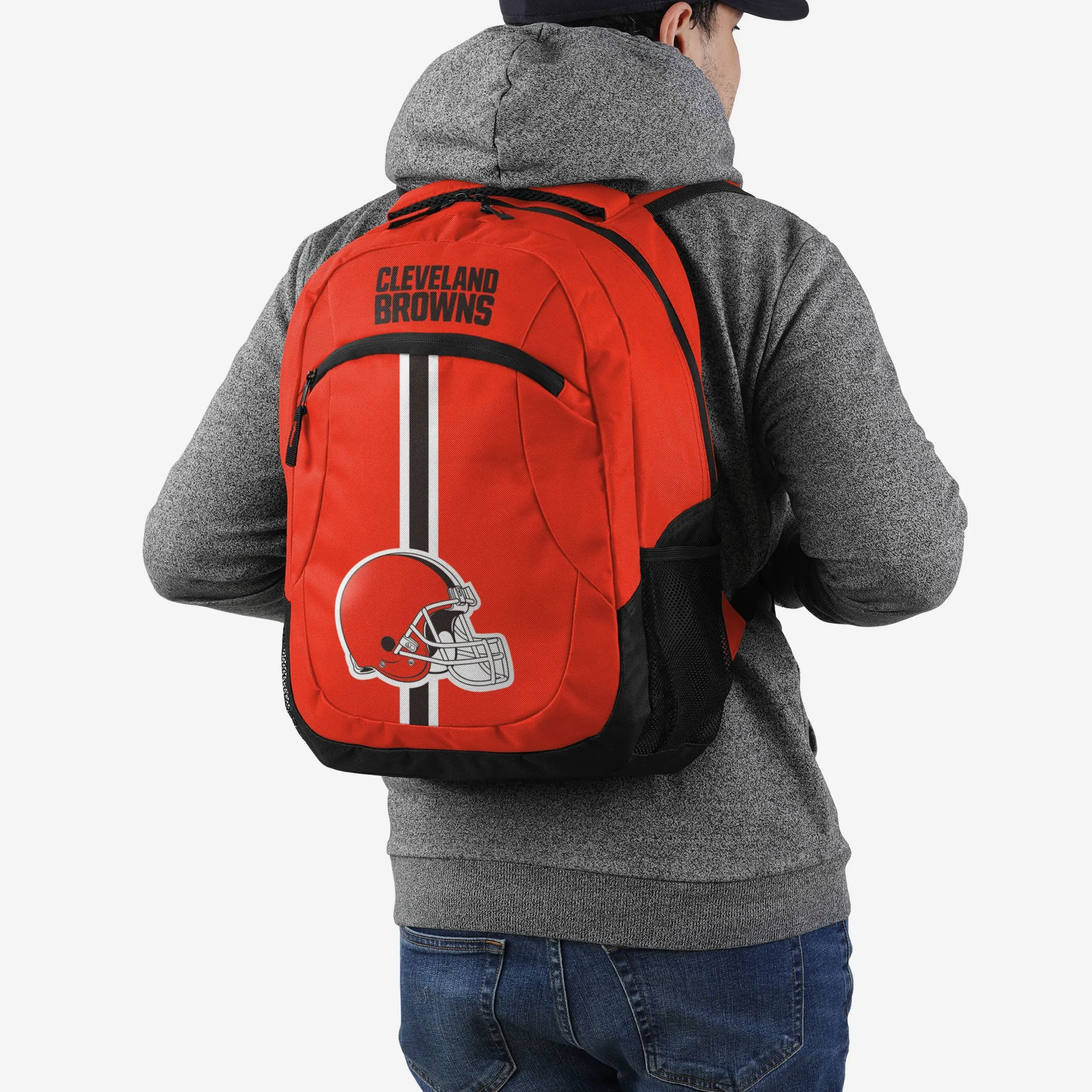 Cleveland Browns Orange Alternate Color Action Backpack