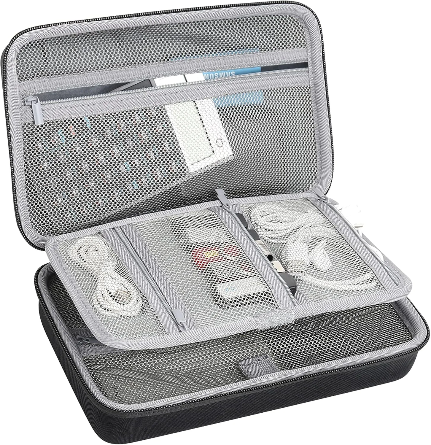 co2CREA Hard EVA Carrying Travel Case Replacement for Powerbank HDD/Electronics/Accessories Extra Large (10.27“x”6.5"x3.2" inch)
