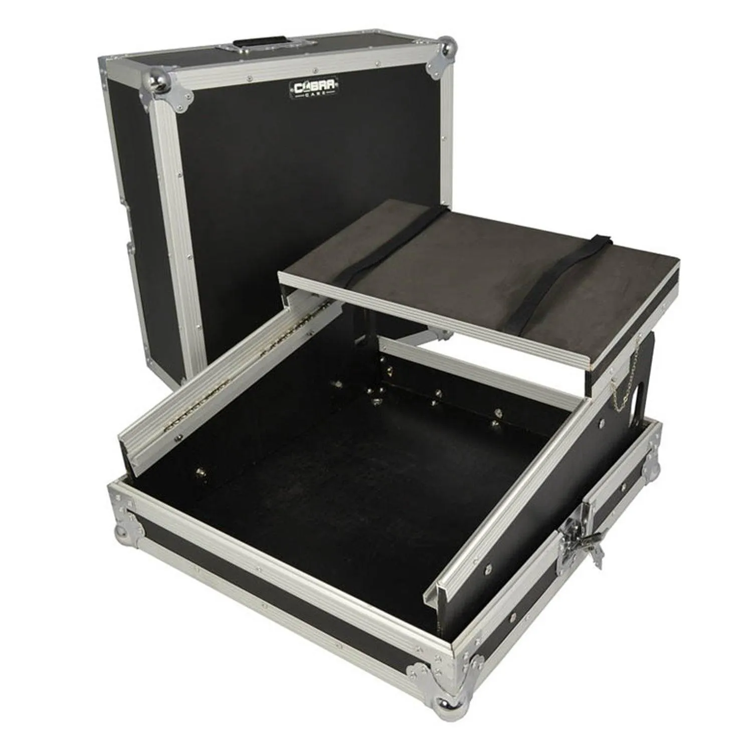 Cobra FC171 10U Mixer Flight Case with Sliding Laptop Shelf