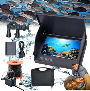 Colitt Underwater Fishing Camera,Colitt Fishing Camera,Colitt Fish Finder,colitt Underwater Camera,Ice Fishing Camera Underwater,IP68 Waterproof,Stop Guessing,for Ice Lake Sea Boat Fishing(4.3" Screen