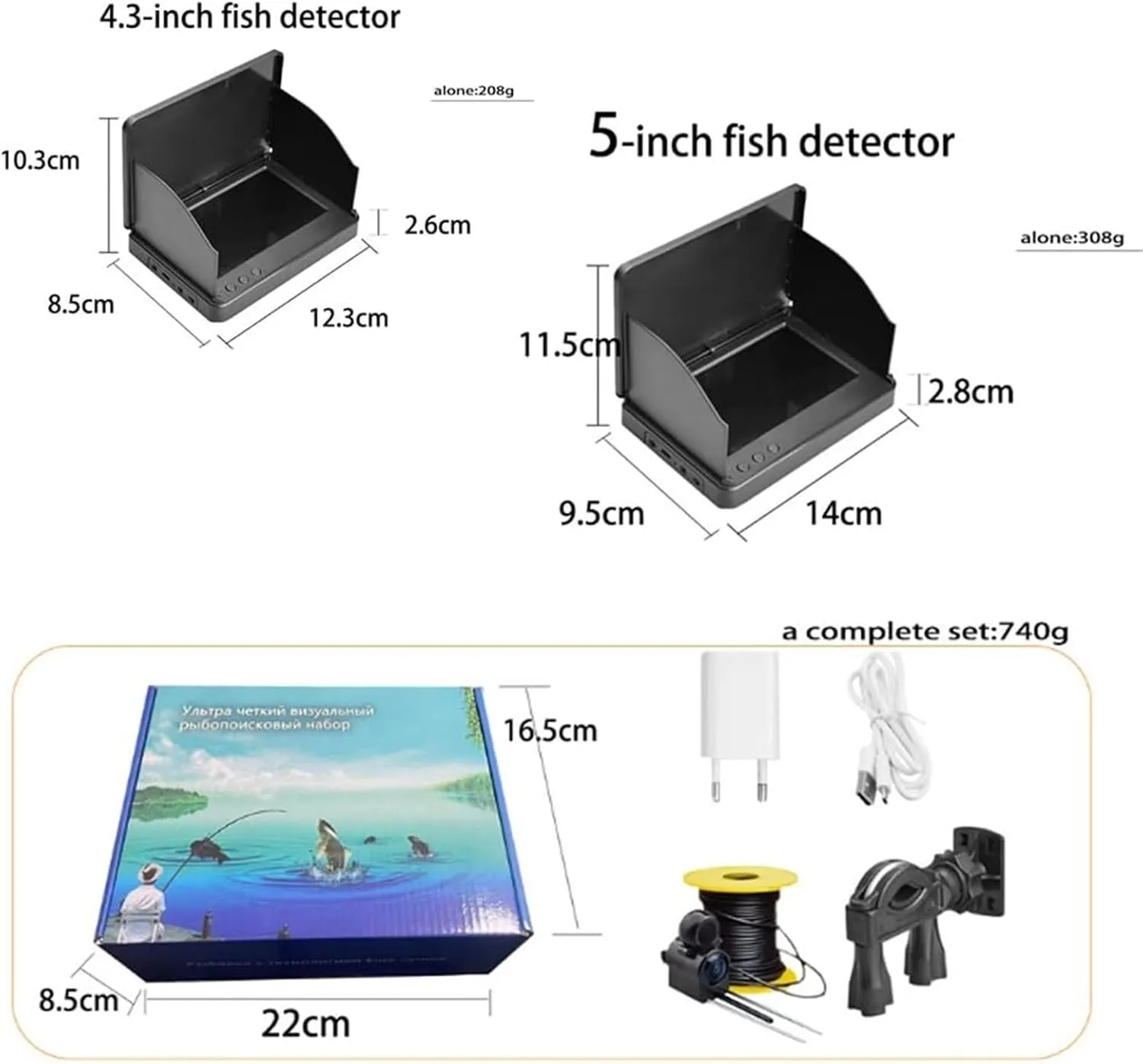 Colitt Underwater Fishing Camera,Colitt Fishing Camera,Colitt Fish Finder,colitt Underwater Camera,Ice Fishing Camera Underwater,IP68 Waterproof,Stop Guessing,for Ice Lake Sea Boat Fishing(4.3" Screen