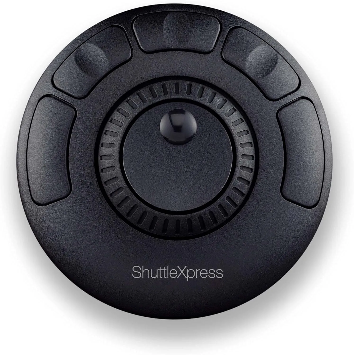 Contour Design ShuttleXpress - Editing Shuttle with 5 Programmable Buttons - Ergonomic Video Editing Equipment Compatible with Mac and PC Systems