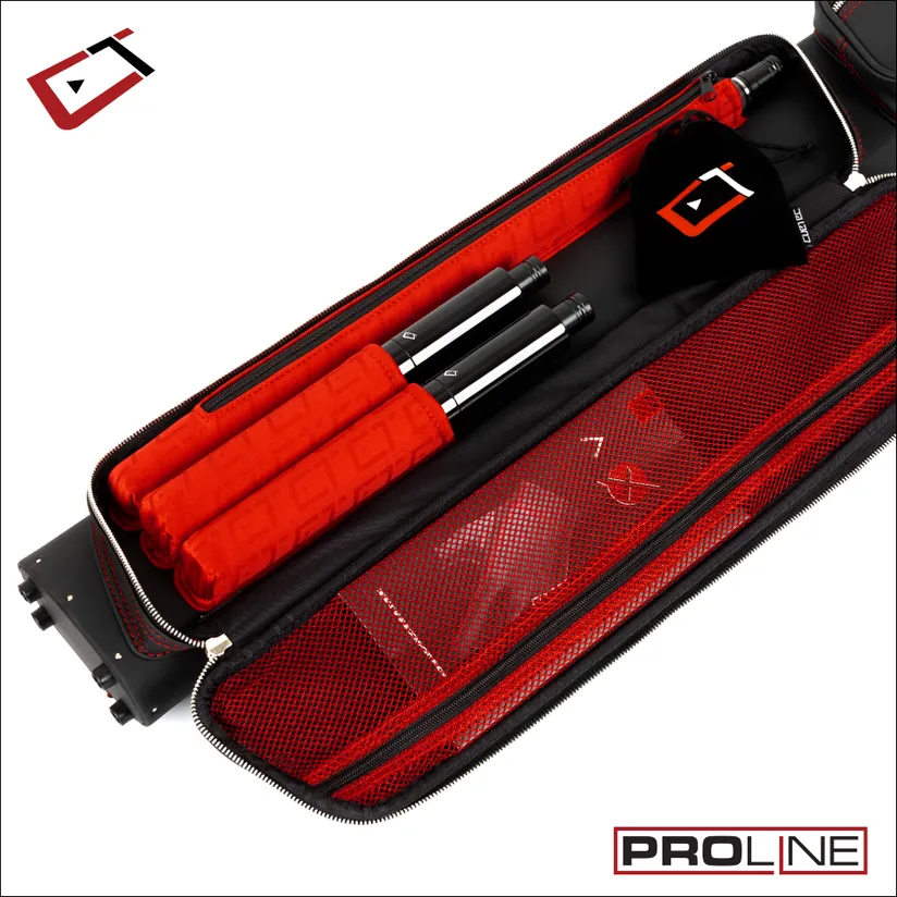 Cuetec Pro Line 2X4 Hard Case - Black