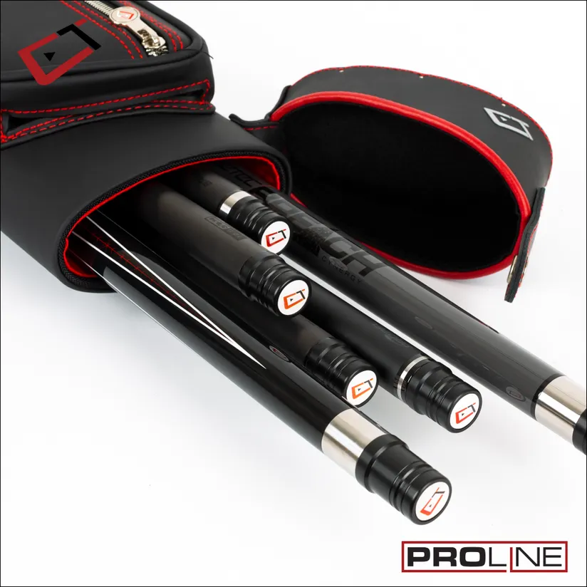 Cuetec Pro Line 2X4 Hard Case - Black