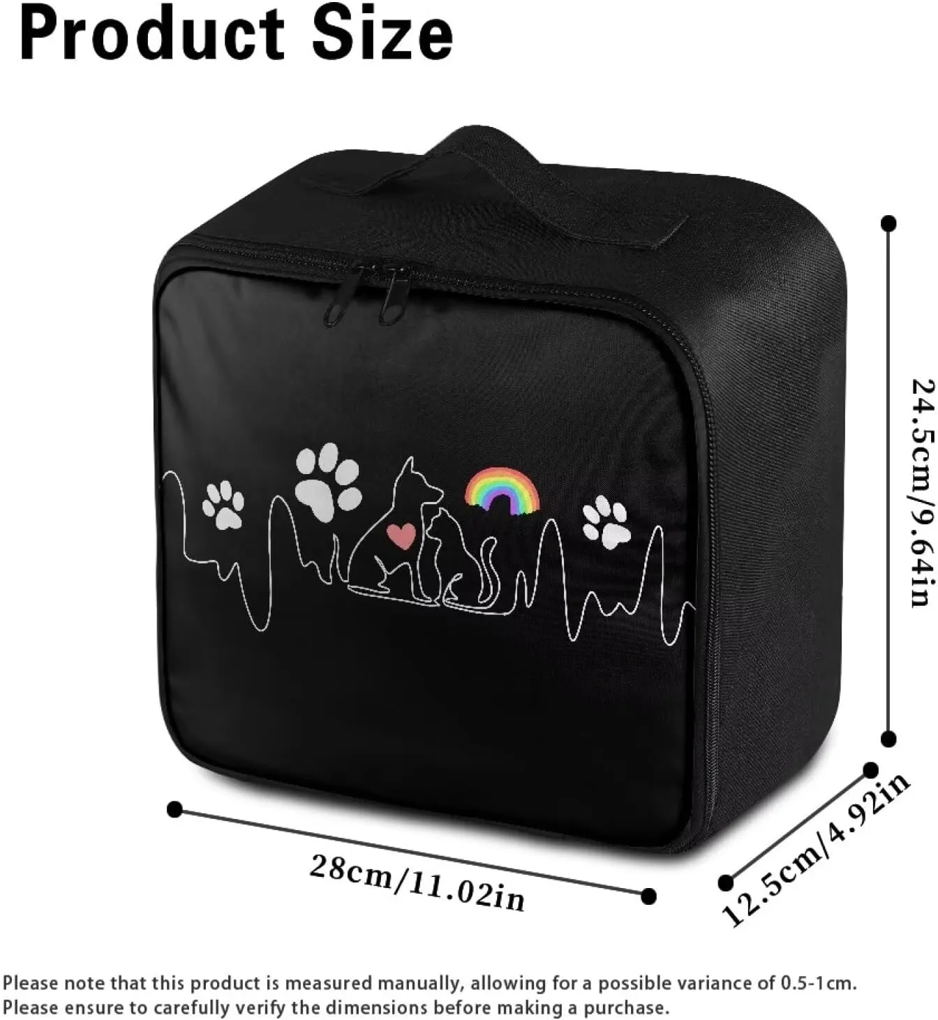 Cute Pet First Aid Kit for Home First Aid Case Empty Medical Bag Medicine Emergency Survival Kit Storage Box with Handles
