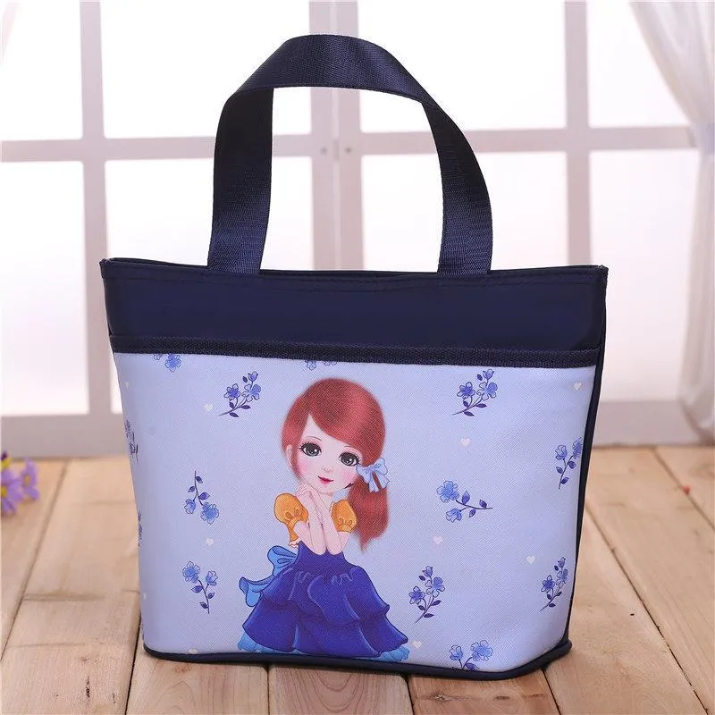 Cuteness Overload Large Zip Totes