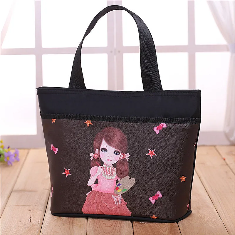 Cuteness Overload Large Zip Totes