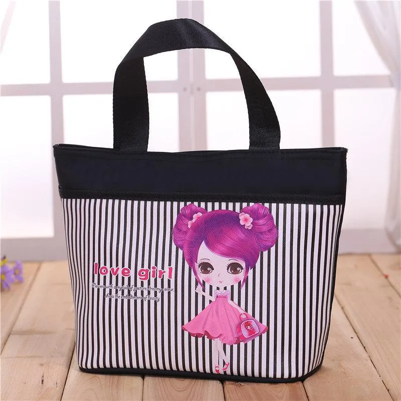 Cuteness Overload Large Zip Totes