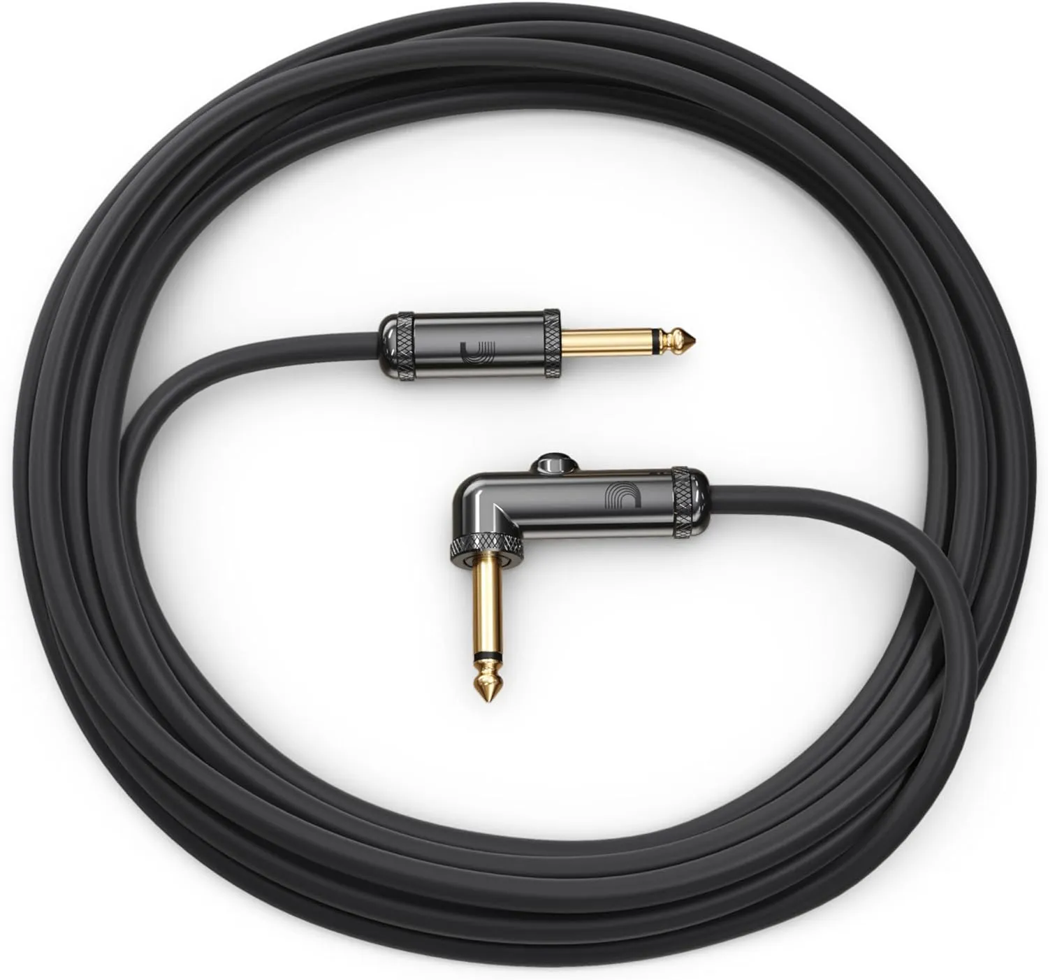 D'Addario Accessories Cable, Black, 20 feet (PW-AGRA-20)