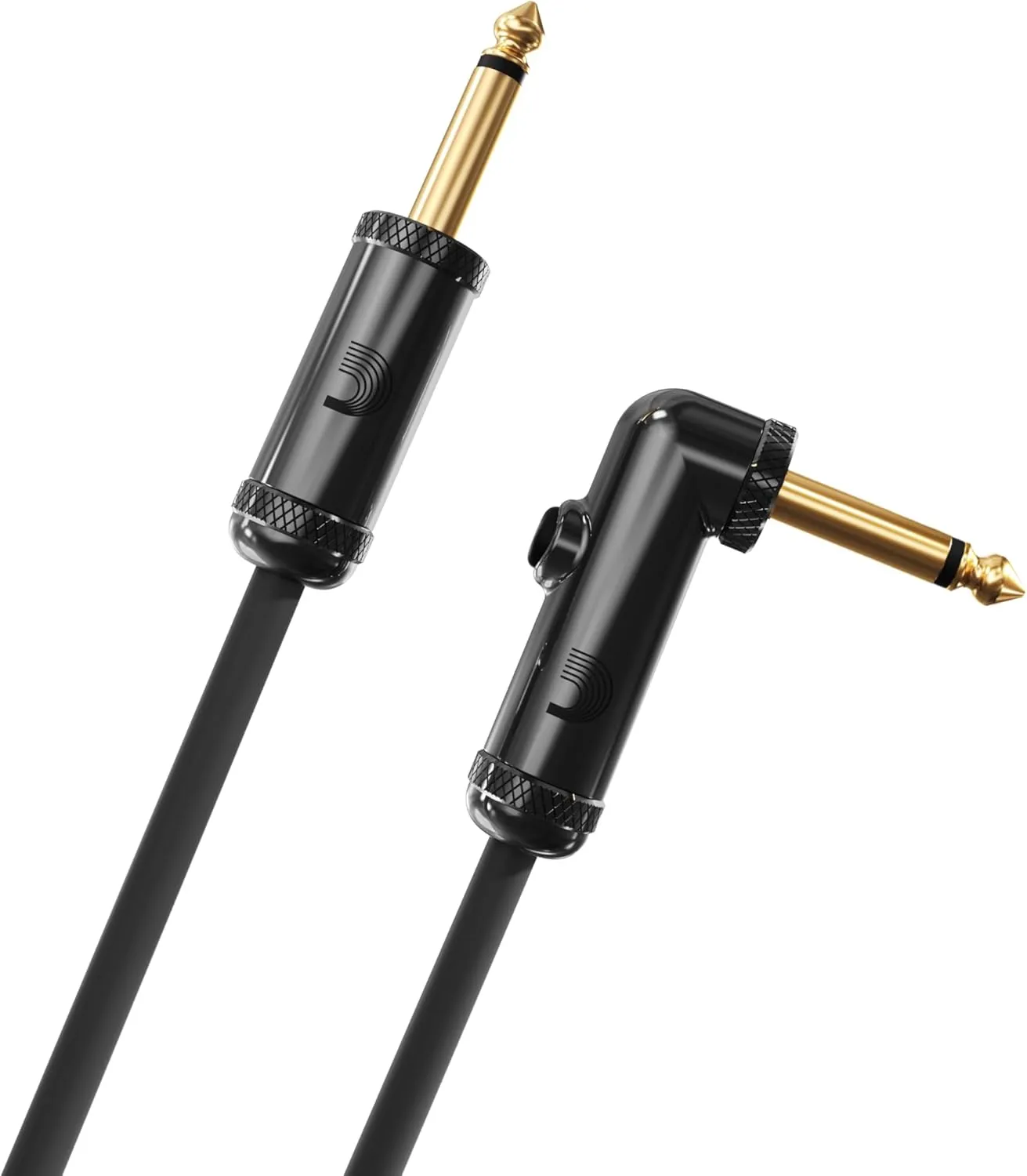 D'Addario Accessories Cable, Black, 20 feet (PW-AGRA-20)