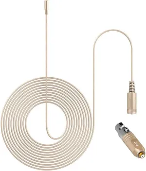 Deity Microphones W.Lav Micro 3mm Lavalier with TA5f DA5 Microdot Adapter for Lectrosonics Wireless Kit