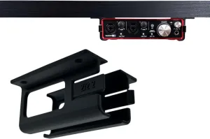 Desk Mount Kit for Focusrite Scarlett 2i2 (2nd Gen) - Under Desk Mount Brackets with Reversible Clips - Secure Mounting Accessories