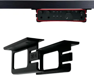 Desk Mount Kit for The Focusrite Scarlett 2i2 (4th Gen) - Under Desk Mount Brackets, Reversible - Secure Mounting Accessories