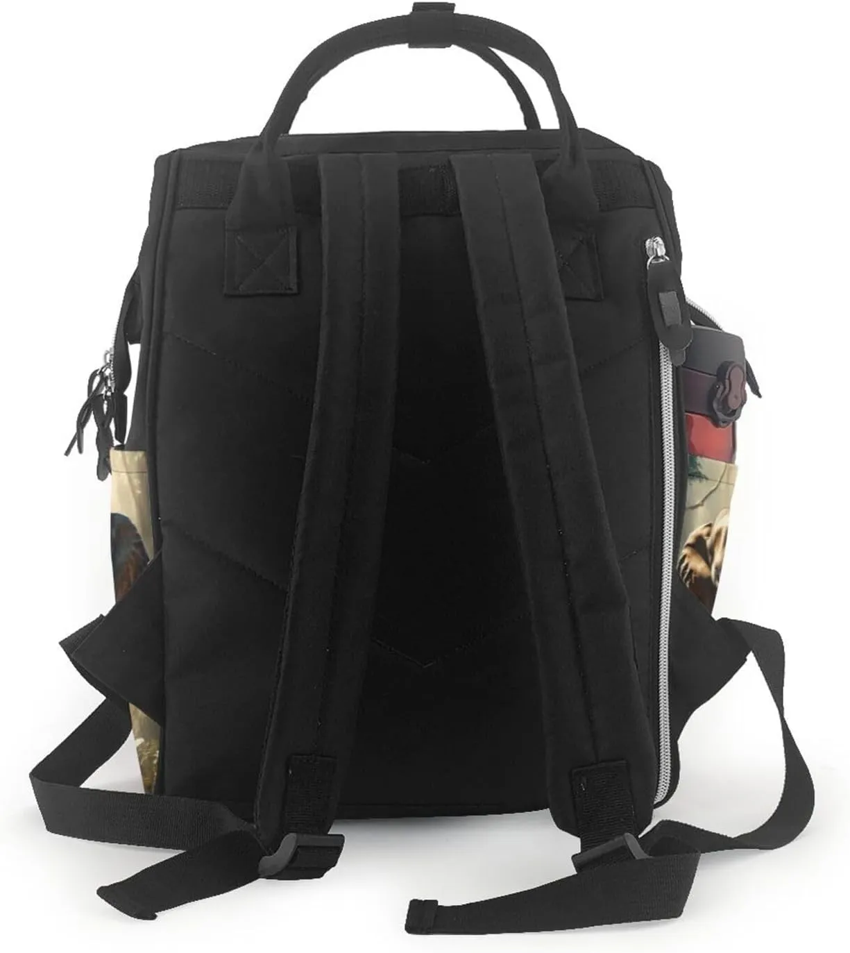 Diaper Bag Backpack Elephant in the Forest Nappy Backpack Maternity Baby Nappy Bag Changing Bags for Travel