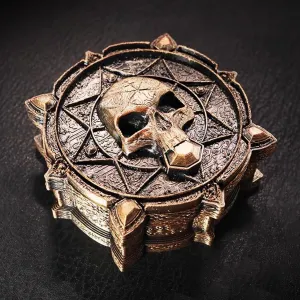 Dice Box, Table Top Role Playing Game Accessories, Dice Holder Rpg Dice Box for Pathfinder, Dungeons and Dragons, Creative Gifts(Dice Not Included)