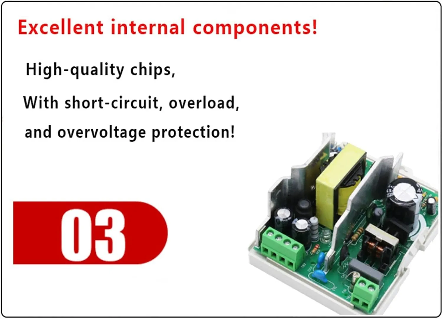 DIN Rail Switching Power Supply DR-15W 30W 45W 60W Single Output 5V 12V 24V AC DC Converter Power Switch Input 110/240VAC (Size : 12V, Color : 15W)