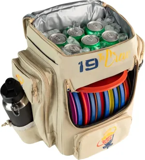 Disc Golf Backpack with Cooler - Small Disc Golf Equipment Bag