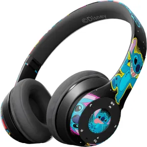 Disney Lilo & Stitch Bluetooth Over-Ear Headphones, Wireless Foldable Headset with Built-in Microphone - Lilo & Stitch Design, for Adults and Kids, Comfortable Auriculares: Electronics