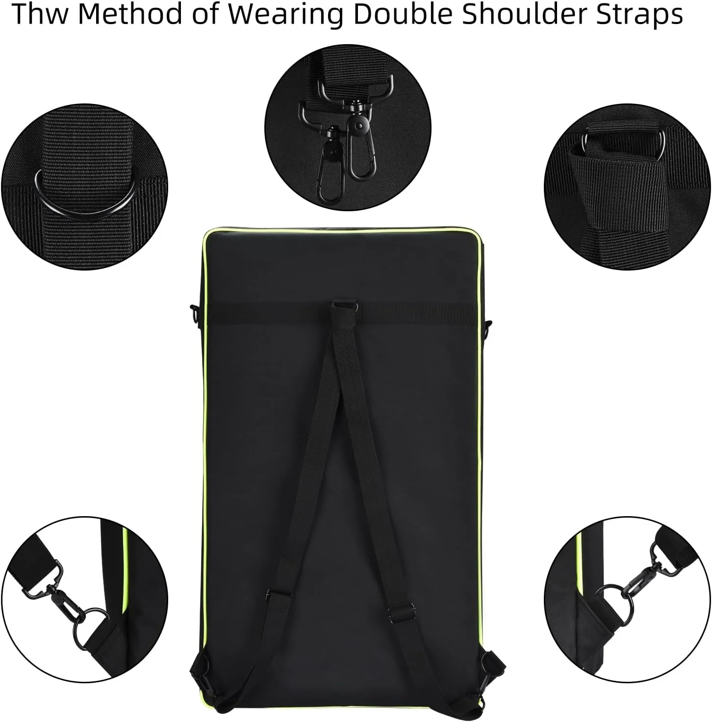 DJ controller portable bag for Alpha Theta DDJ-GRV6/Pioneer DDJ FLX10/DDJ 1000/DDJ 1000SRT Easy carrying to outdoor DJ controller package (For Pioneer ddj FLX10 case)