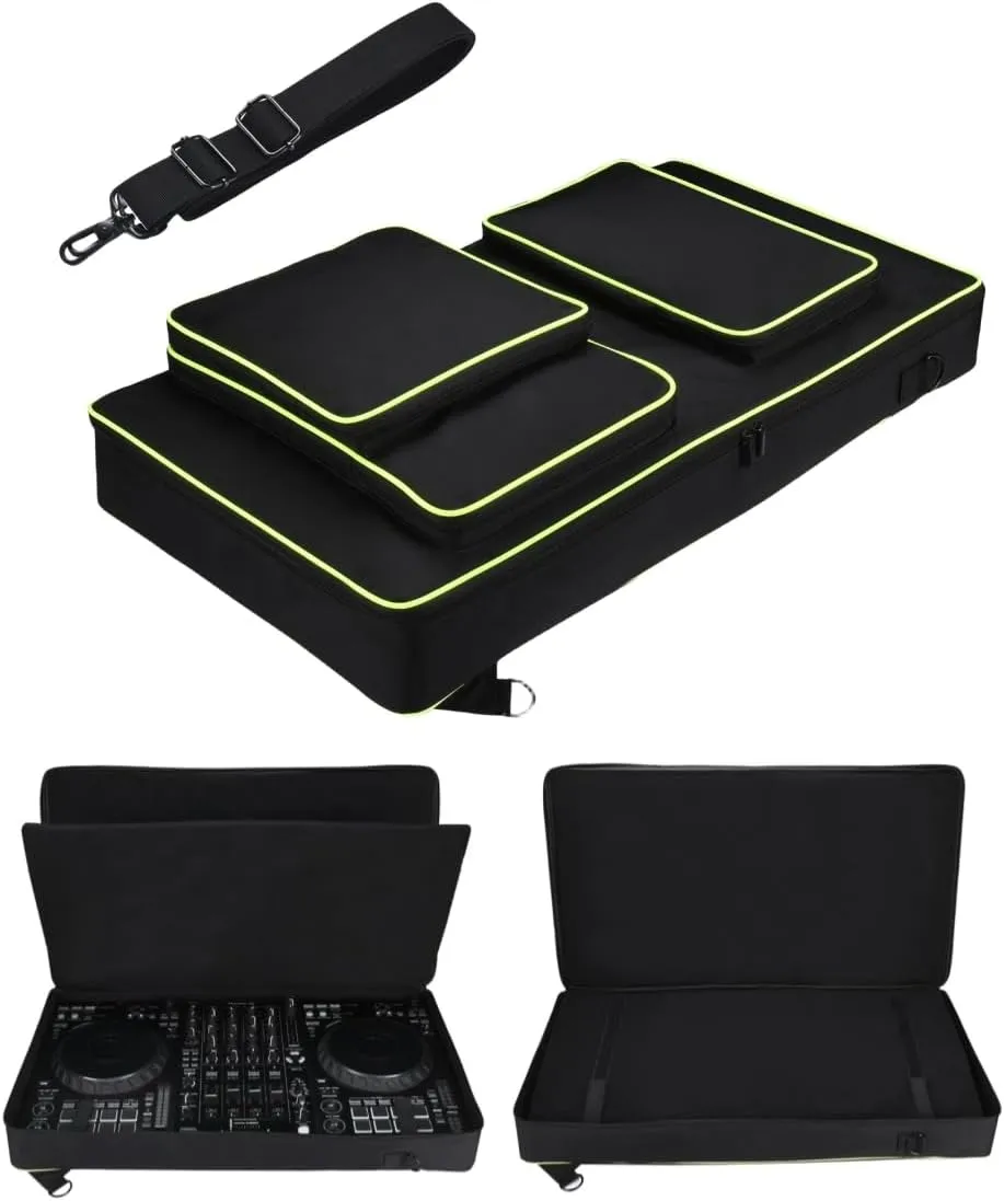 DJ controller portable bag for Alpha Theta DDJ-GRV6/Pioneer DDJ FLX10/DDJ 1000/DDJ 1000SRT Easy carrying to outdoor DJ controller package (For Pioneer ddj FLX10 case)