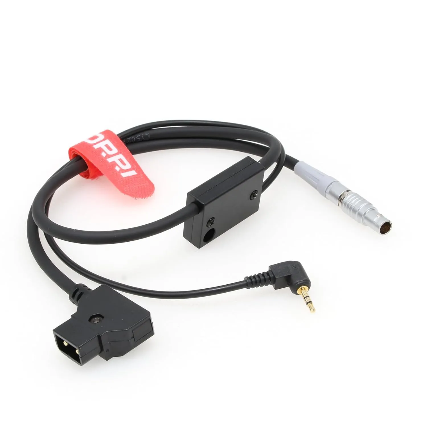 DRRI ARRI cforce RF/cmotion cPRO Motor CAM (7p) to LANC/D-Tap Power Cable for FX-9 Canon C500/C300