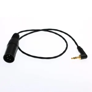 DRRI Datavideo 3.5mm Male to 4-Pin XLR Male Adapter Cable for Data Vdeo ITC-100SL