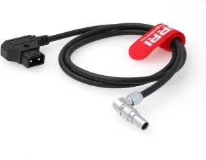 DRRI Rotating 0B 4 Pin to D-tap Power Cable for Zacuto Kameleon Electronic viewfinder