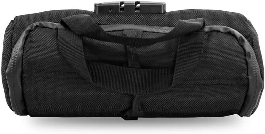 Duffle bag Small 10"- Smell Proof - With combo lock - with SK9 Premium odorless Technology (Black)