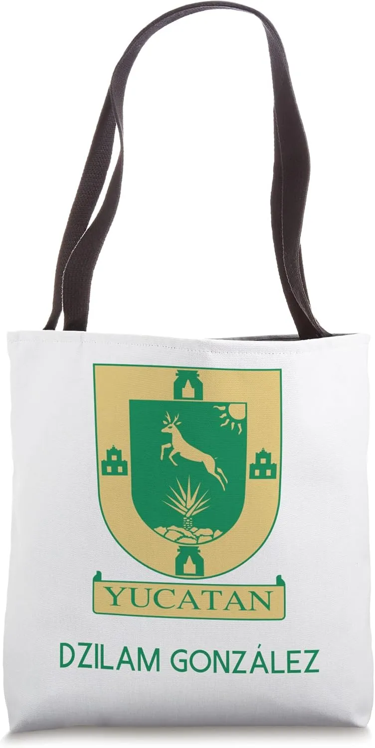 Dzilam Gonzalez Yucatan Estado De Mexico Escudo Eagle Aguila Tote Bag