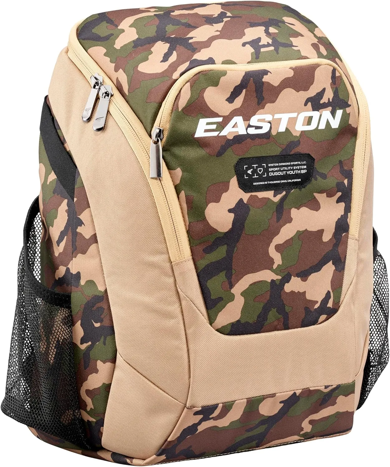 Easton Dugout Youth Backpack Equipment Bag | Baseball & Softball | Multiple Colors