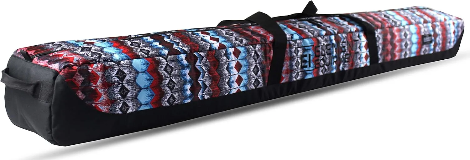 Element Equipment Deluxe Padded Ski Bag Single - Premium High End Travel Bag