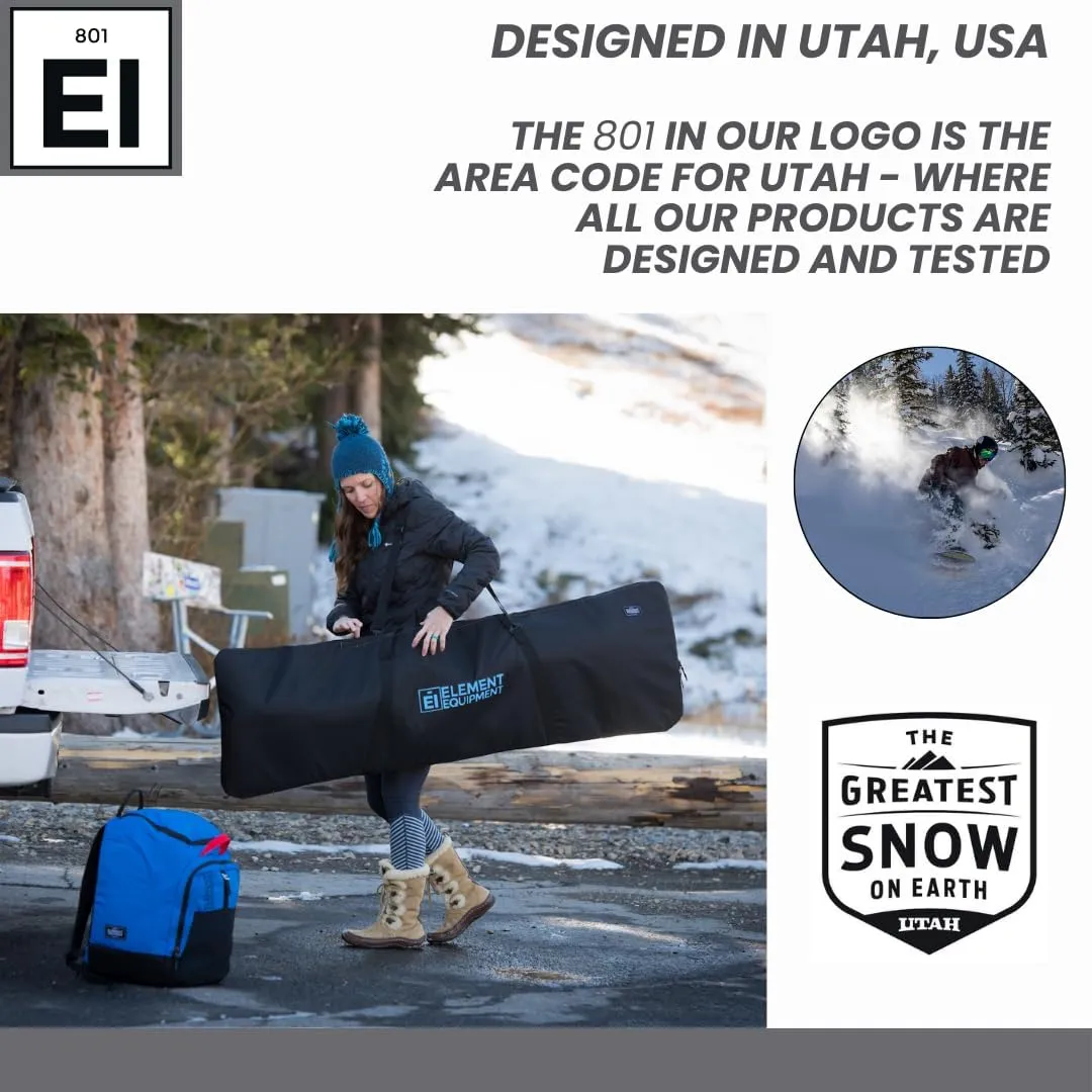 Element Equipment Padded Snowboard Bag Travel Snowboard Bag