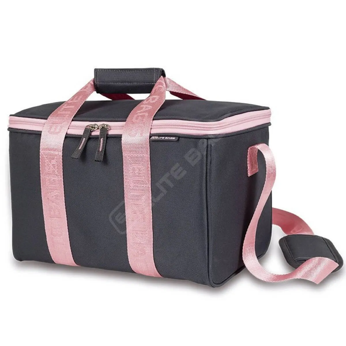Elite Bags The Multipurpose First-aid Bag - Polyester - Grey-Pink