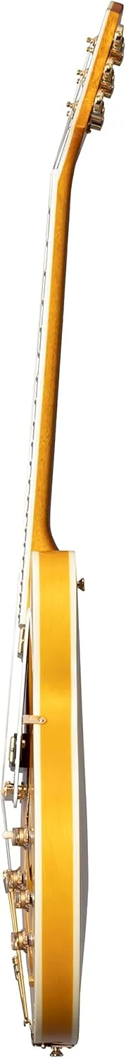 Epiphone Sheraton Semi Hollow Body, Natural and Gold Hardware with Gig Bag