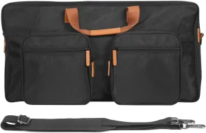 EVA DJ Disc Player Carrying Case for Pioneer DJ DDJ-800 DDJ-FLX104 FLX6, Dustproof Large Capacity Travel Carrying Storage Bags with Sholder Strap for DJ Controllers-Large Size
