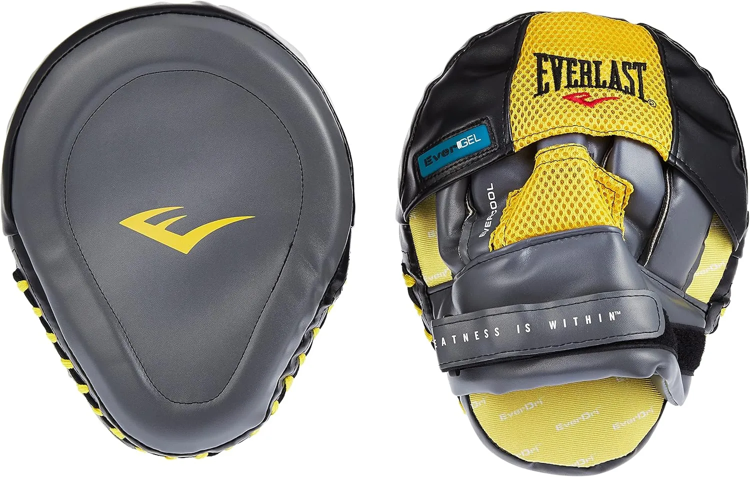 Everlast EverGel Mantis Punch Mitts Grey