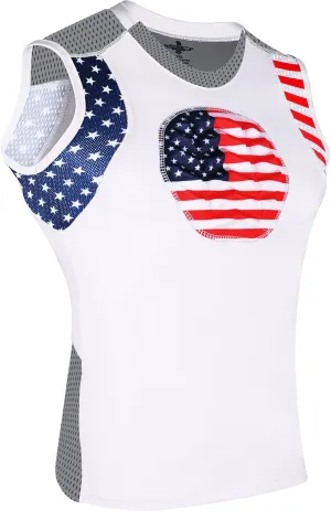 Exxact Sports Youth Baseball and Softball Chest Protector, Padded Sternum Guard for Girls