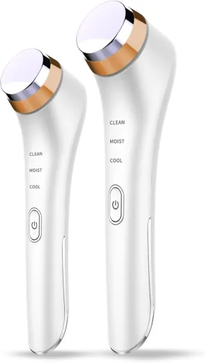 Eye Massager Wand with Heat and Cooling Electric Ice Roller for Face Vibrating 42℃ and 10℃ Dark Circles Treatment,Relieve Puffiness,Sinus Pain,Migraine Relief,Eyes Bags Remover,Anti Wrinkles
