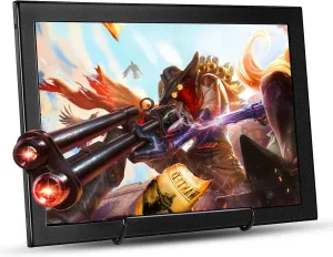 Eyoyo 2K Small Monitor 12 Inch QHD 2160x1440, Thin IPS HDMI Screen CCTV Security Monitors VGA Portable Monitor for Laptop PC Computer PS4 PS5 Switch 4B/3B /3B Windows 7/8/10