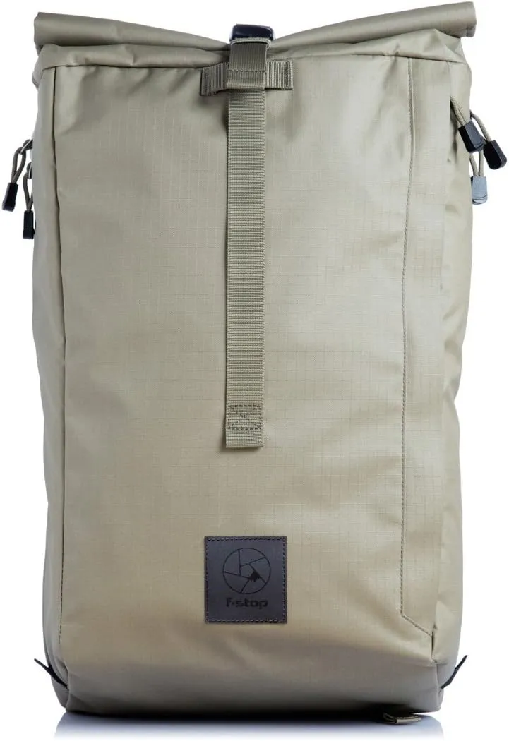 f-stop – Dalston 21L Roll Top Camera Backpack for DSLR, Mirrorless, Urban, Travel Photography (Aloe Green)
