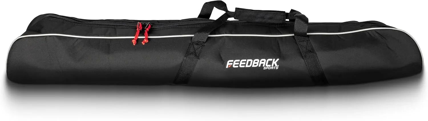 Feedback Sports | Padded Travel Bag for Ultralight Bike Repair Stand | Heavy Duty Denier Fabric | Black