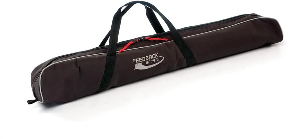 Feedback Sports | Padded Travel Bag for Ultralight Bike Repair Stand | Heavy Duty Denier Fabric | Black