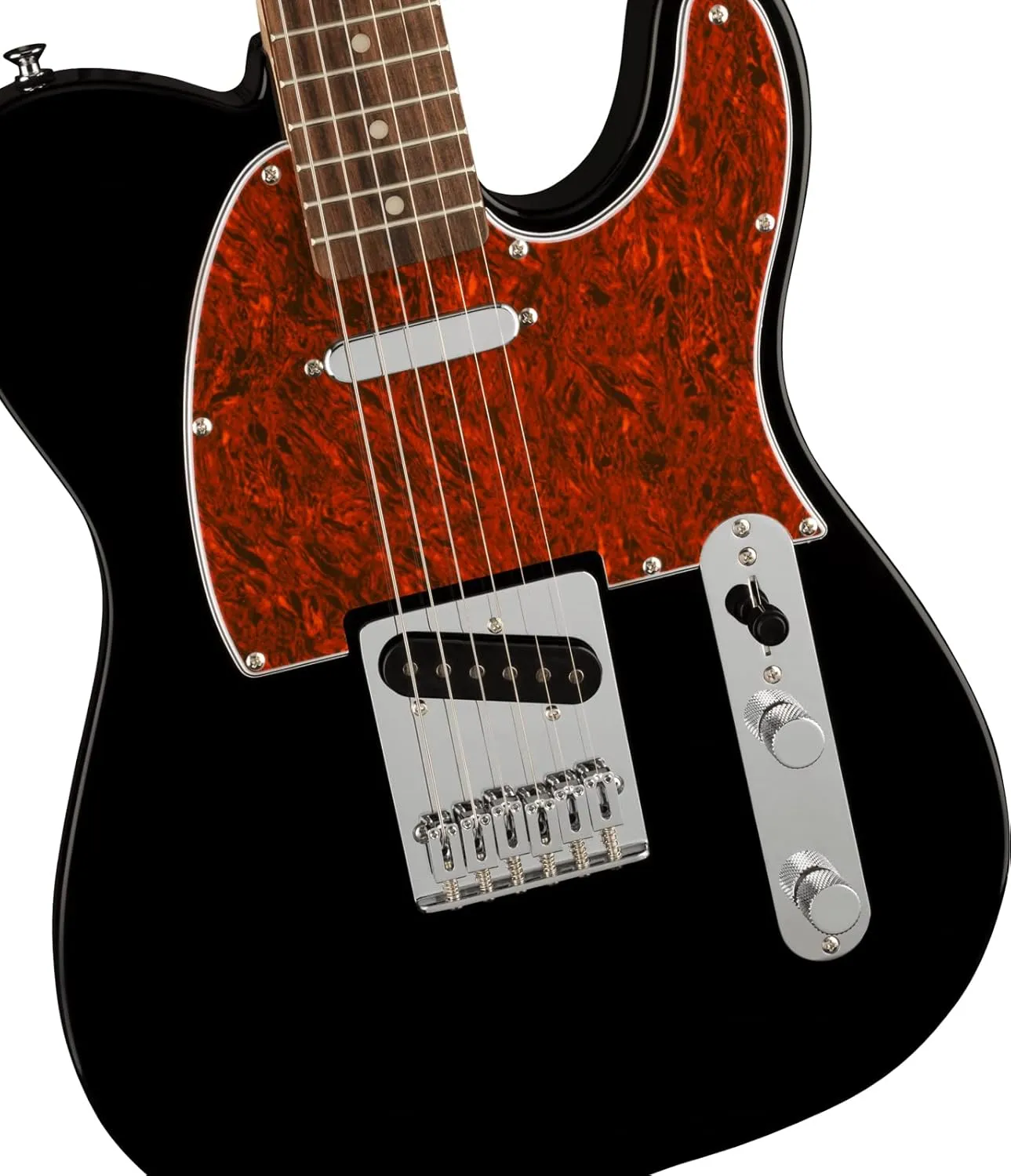 Fender Affinity Series Telecaster - Black Bundle with Frontman 10G Amplifier, Gig Bag, Tuner, Instrument Cable, Strap, Picks, and Austin Bazaar Instructional DVD