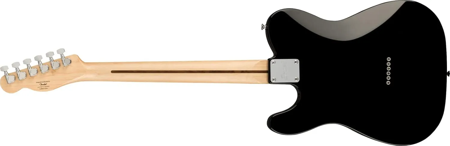 Fender Affinity Series Telecaster - Black Bundle with Frontman 10G Amplifier, Gig Bag, Tuner, Instrument Cable, Strap, Picks, and Austin Bazaar Instructional DVD