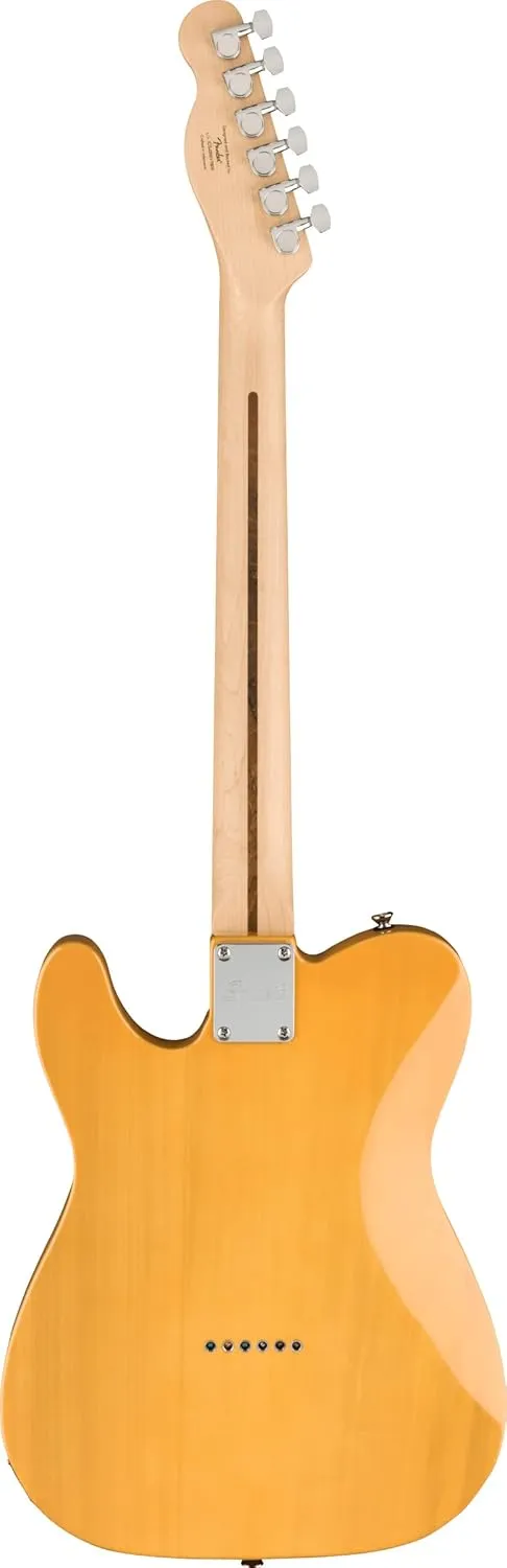 Fender Affinity Series Telecaster - Butterscotch Blonde Bundle with Frontman 10G Amplifier, Gig Bag, Tuner, Instrument Cable, Strap, Picks, and Austin Bazaar Instructional DVD