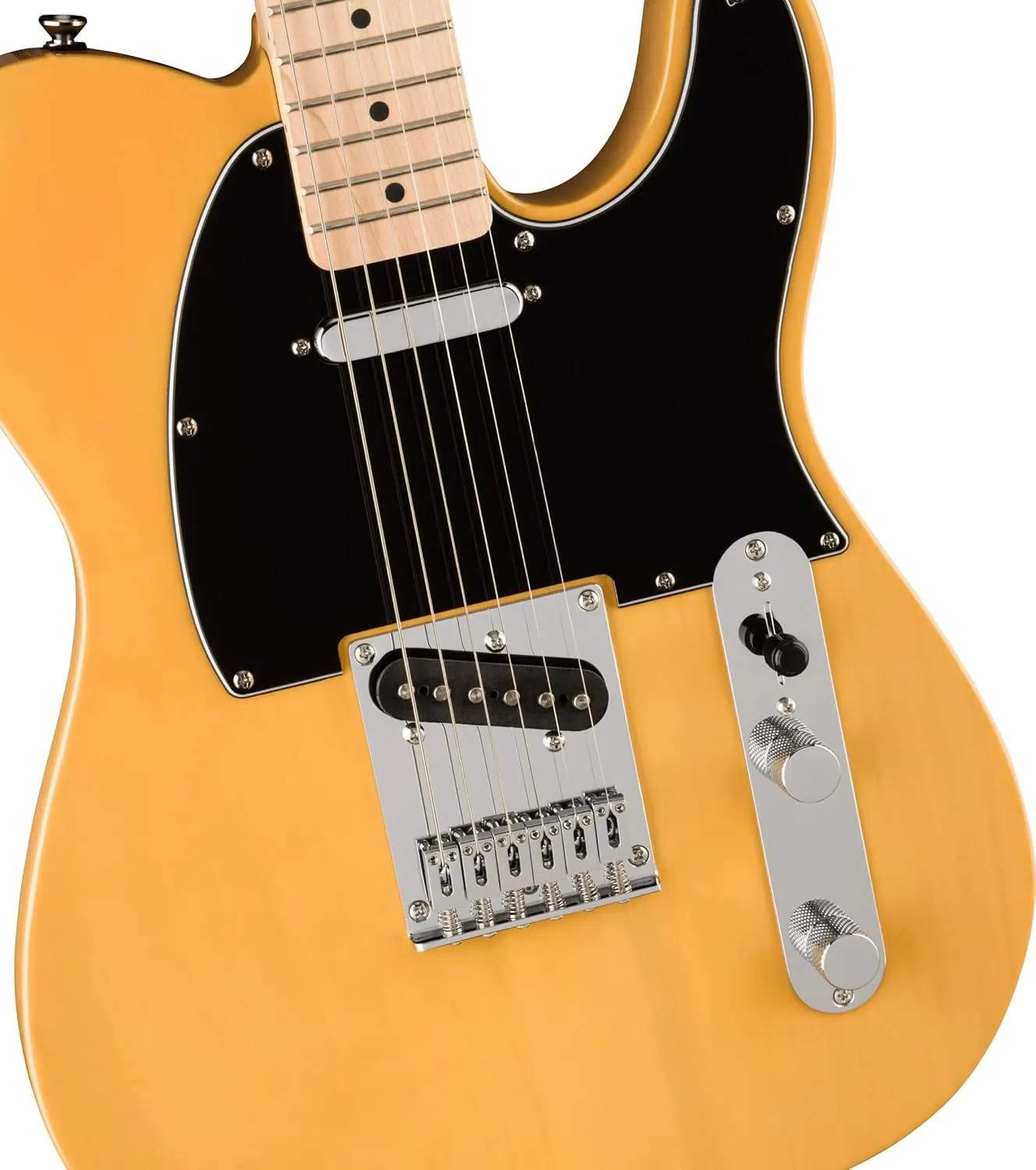 Fender Affinity Series Telecaster - Butterscotch Blonde Bundle with Frontman 10G Amplifier, Gig Bag, Tuner, Instrument Cable, Strap, Picks, and Austin Bazaar Instructional DVD